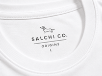 Polera Oversize Blanca Premium 280 GSM | SALCHI CO